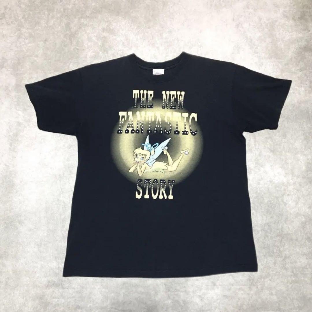 

[USED] Disney Tinker Bell T-shirt, XL, 90s-00s