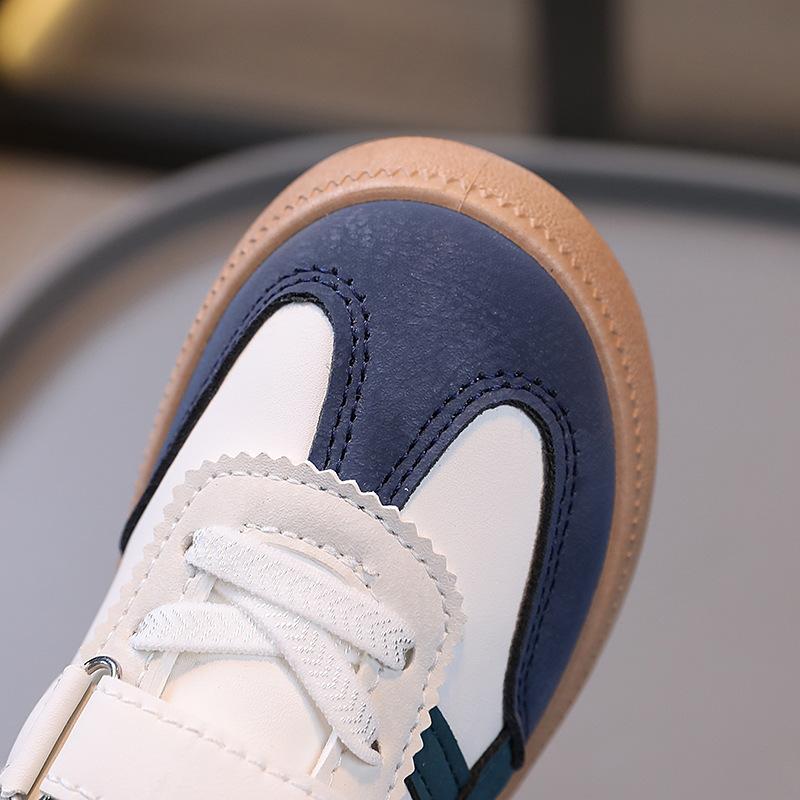 New Spring and Autumn Solid Soft Bottom College Style Sports Casual Sneakers for Boys and Girls