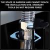 5-In-1 Multifunctional Sink Wrench Universal Pipeline Maintenant Tool Universal Tool Household Maintenance Faucet Nut Pipe Basin