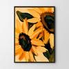 Poster Yellow Flowers Sunflowers