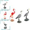 Realistische PVC-Tischfiguren von Flamingos, Reihern und Kranichen – dekorative, verspielte Figuren