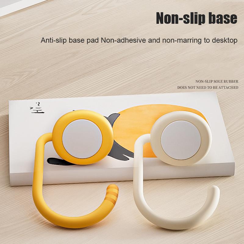 Kawaii Cats Bag Hanger Bag Hooks Table Side Handbag Holder Travel Bag Storage Holder Desk Organizers For Home Office