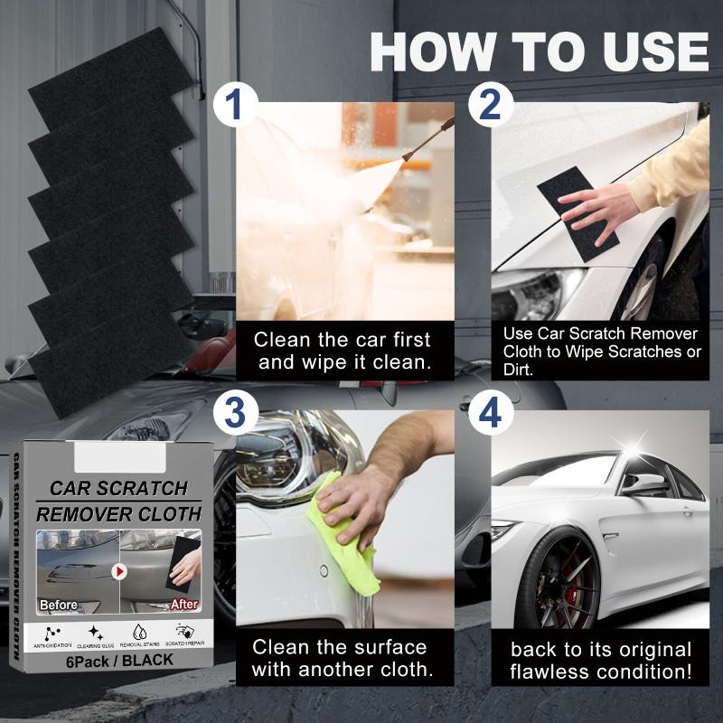 Automotive Scratch Removal Cloth Nano Flash Cloth Car Maintenance Kit