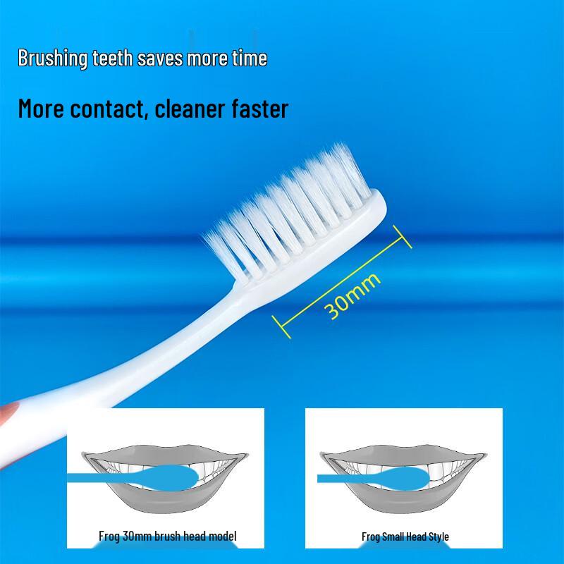 Frog Series 131B Adult Soft Toothbrush 6-Pack