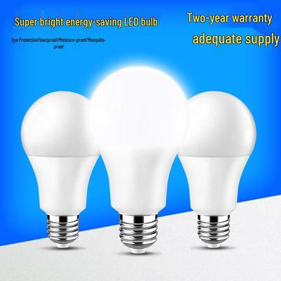 LED Bulb A60 E27 Screw Energy-Saving Warm Light for Indoor Use