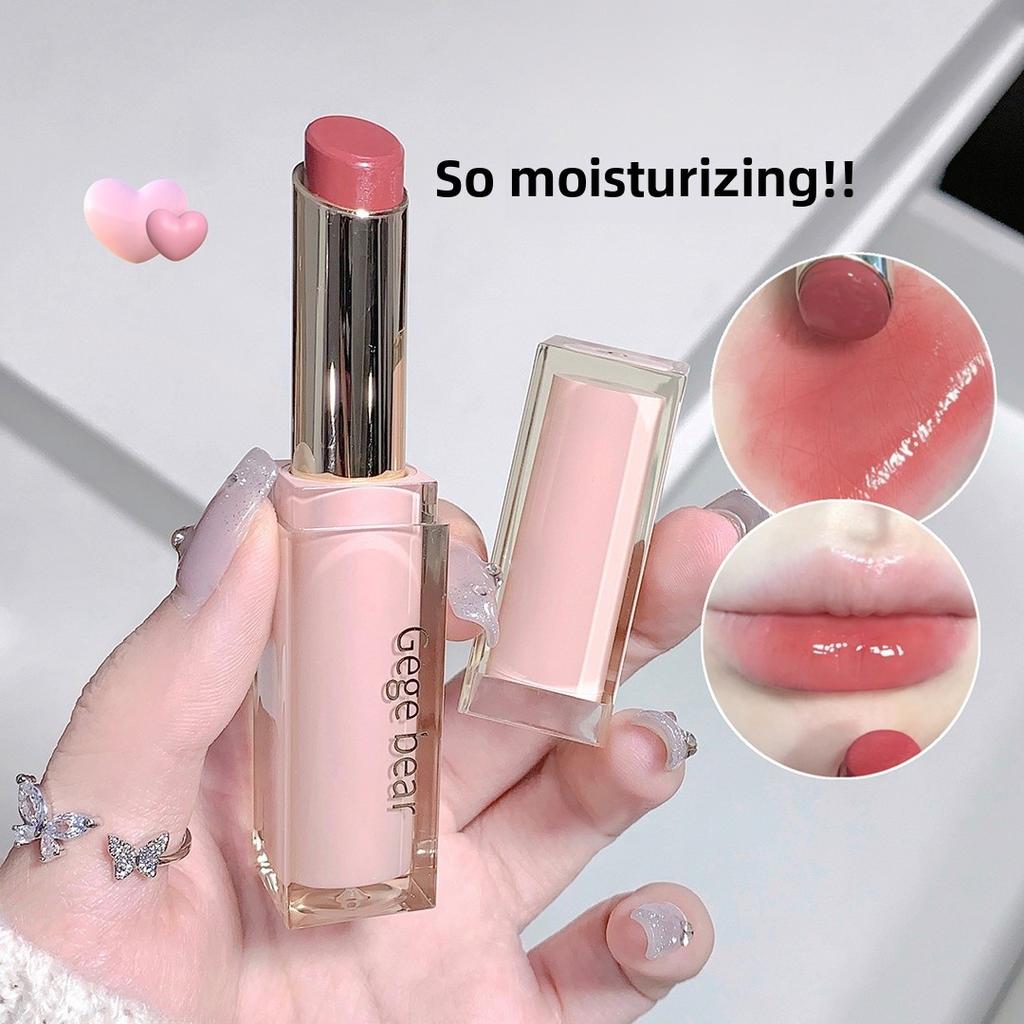 Light Time Smooth Water Glow Lipstick Moisturizing Long-Lasting Lip Gloss