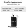 IYXI7 For Honda CRV CR-V 2018 2015 2016 2017 2019 2020 Leather Car Key Protection Shell Bag Carbon Filber Car Key Case