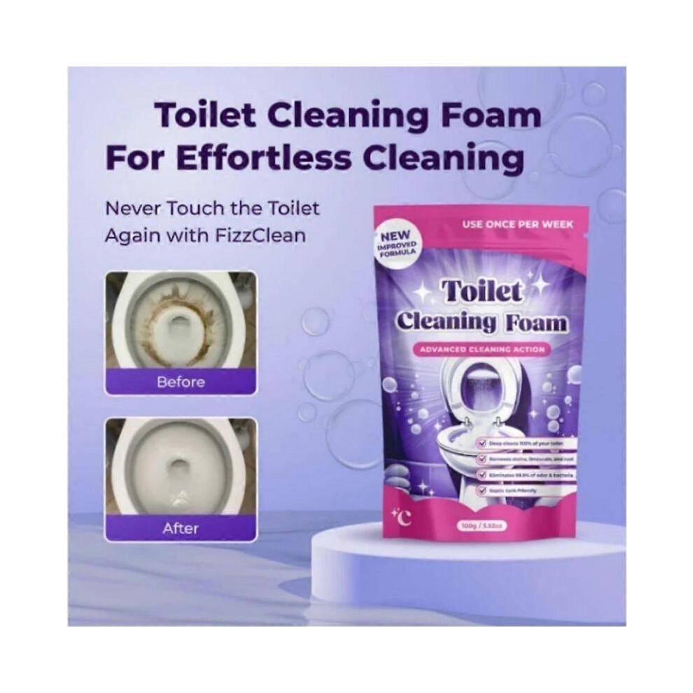 (100 g) Pěnový čistič na toalety, Insta-Action Fizzclean Pěnový čistič