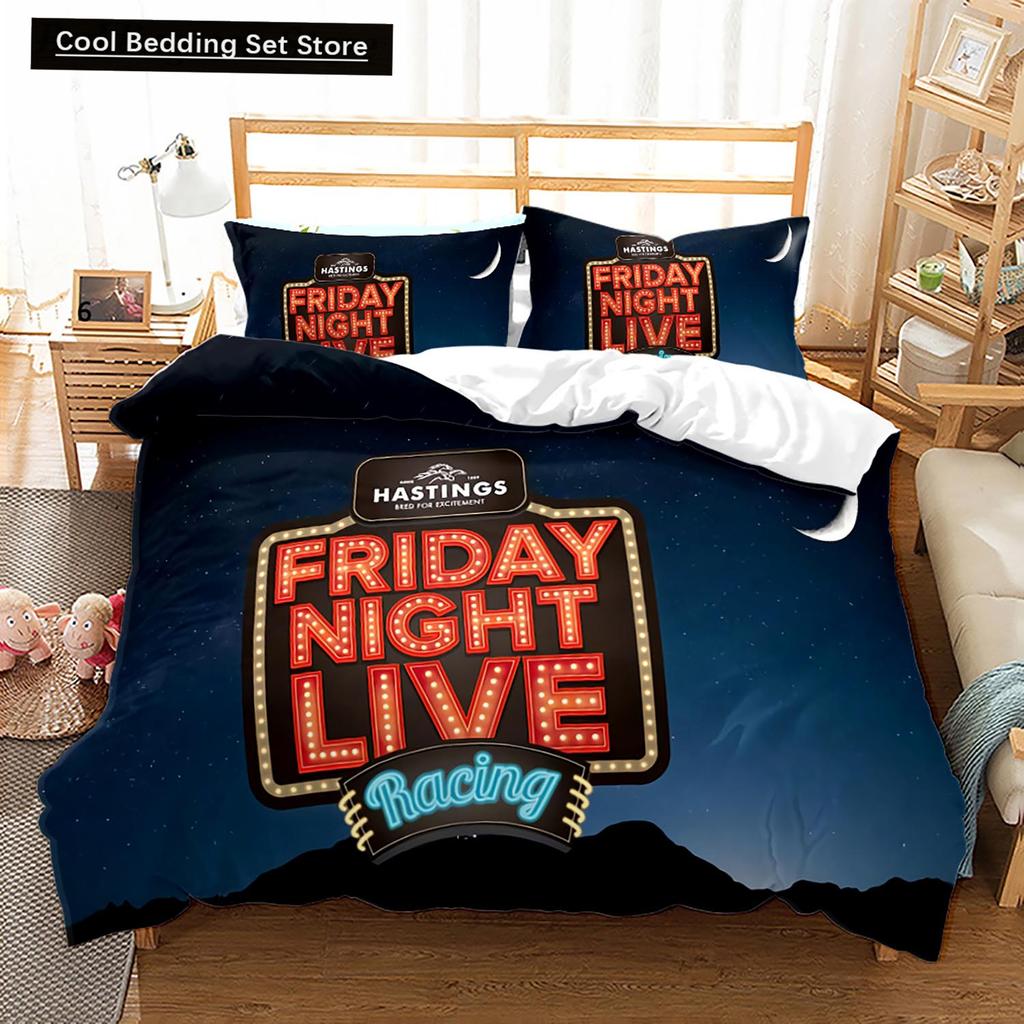 3D Friday Night Funkin Bedding Set Single Twin Full Queen King Size Friday Night Funkin Bed Set Children Kid Bedroom Duvet Cover