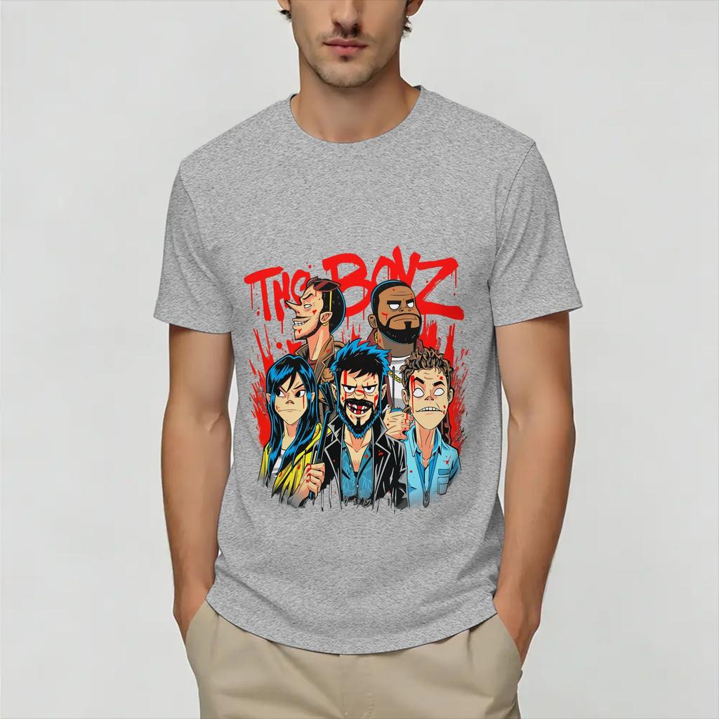 The Boys Meme T Shirt Unisexs Cotton Funny TShirt Crew Neck Tees Short Sleeve Tops Plus Size