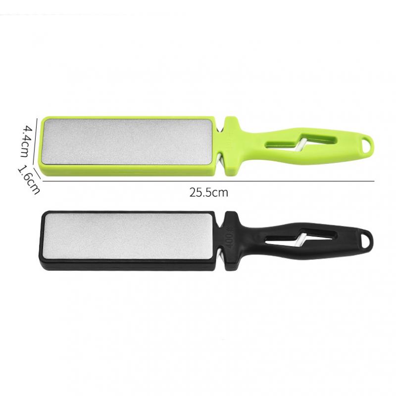 5 In1 Knife Sharpener Diamond Bars 400/1000 Multi-Tool Kitchen Knives Tungsten Steel Ceramic Grinding Double-Sided Whetstone