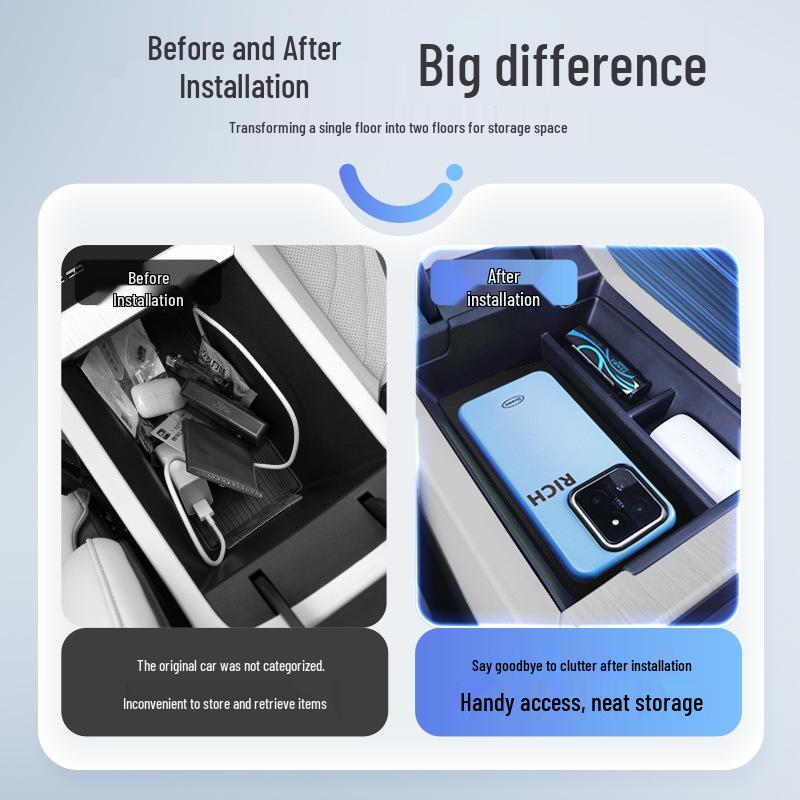 Nissan Teana Armrest Storage Box - Car Interior Modification Accessories