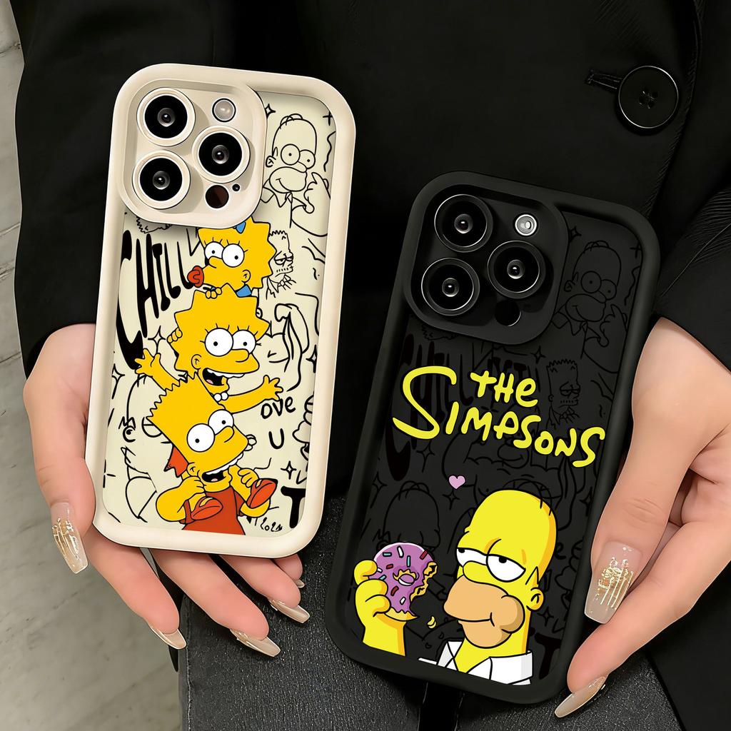 Cute The S-Simpsons Phone Case For Samsung Galaxy A17 A07 A06 A26 A16 A06 A35 A55 A25 A05s A15 A54 A34 A36 A24 4G 5G Soft