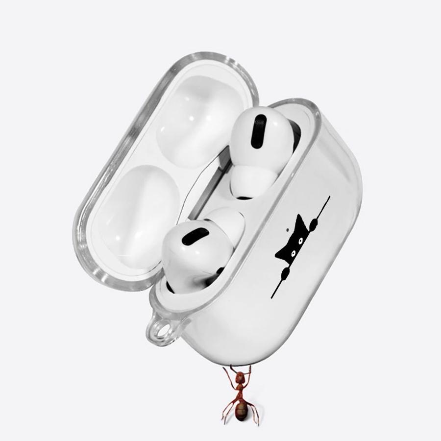 Clear Earphone Cases Cover Case For Airpods Pro2 Pro3 Pro 2 3 1 4 Cartoon Cute Cat