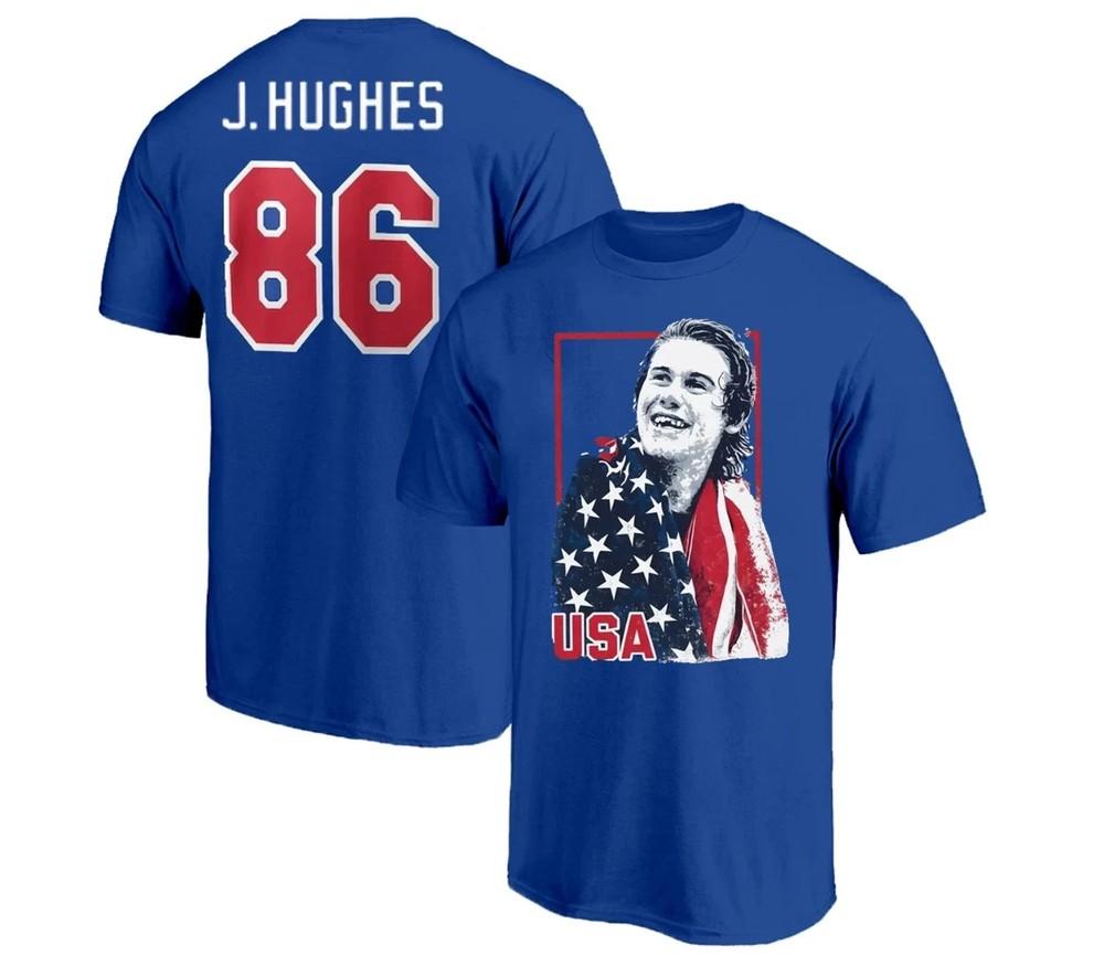 HOT HOT USA Hockey Team 2026 #86 Jack TShirt Unisex T-Shirt L