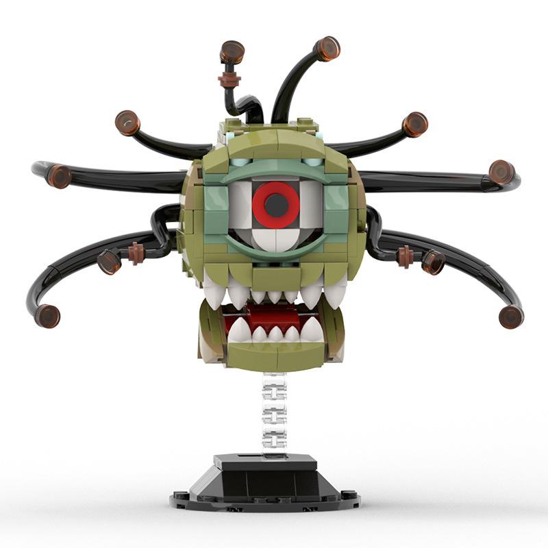 Terror Eye Monster Building Blocks Children'S Toy Gift Educational Fun Plaything For Kids Creative Brain Teaser Puzzle