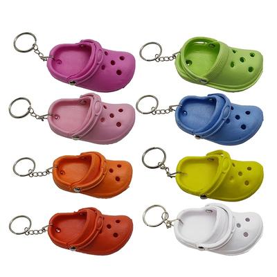Cute Shoe Charm Keychain Novelty Keyring Bag Accessory Phone Pendant Car Ornament