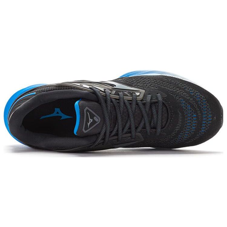 Mizuno Creation 23 Carbon Plate Shock Absorption Non-Slip Durable Breathable Low-Top Running Shoes Men Sneaker Black Blue J1GC220156