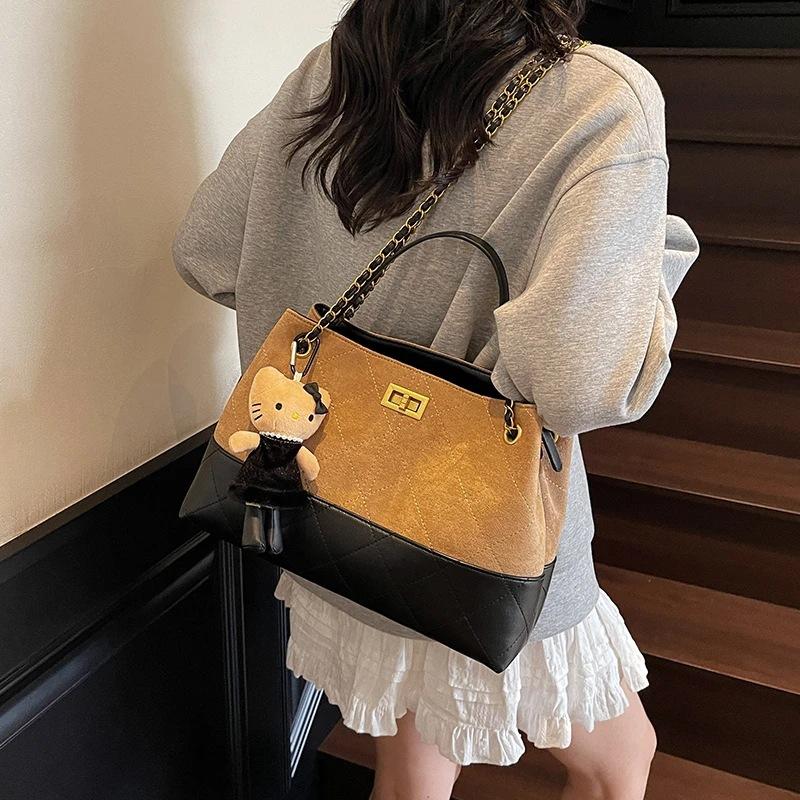 Grade Sense Bag Women 2025 New Fashion Versatile Large Capacity Messenger Bag Shoulder Underarm Bag Tote Bag