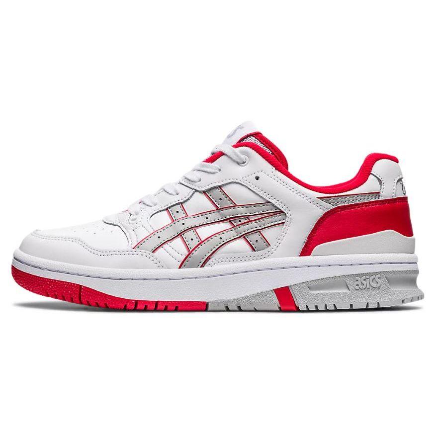 ASICS EX89 White Classic Red Unisex Retro Basketball Sneakers 1201A476-111 40