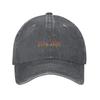 Star Treks Science Fiction TV Series Washed Denim Cap Casual Baseball Caps Adjustable Hat Summer Unisex Baseball Hats
