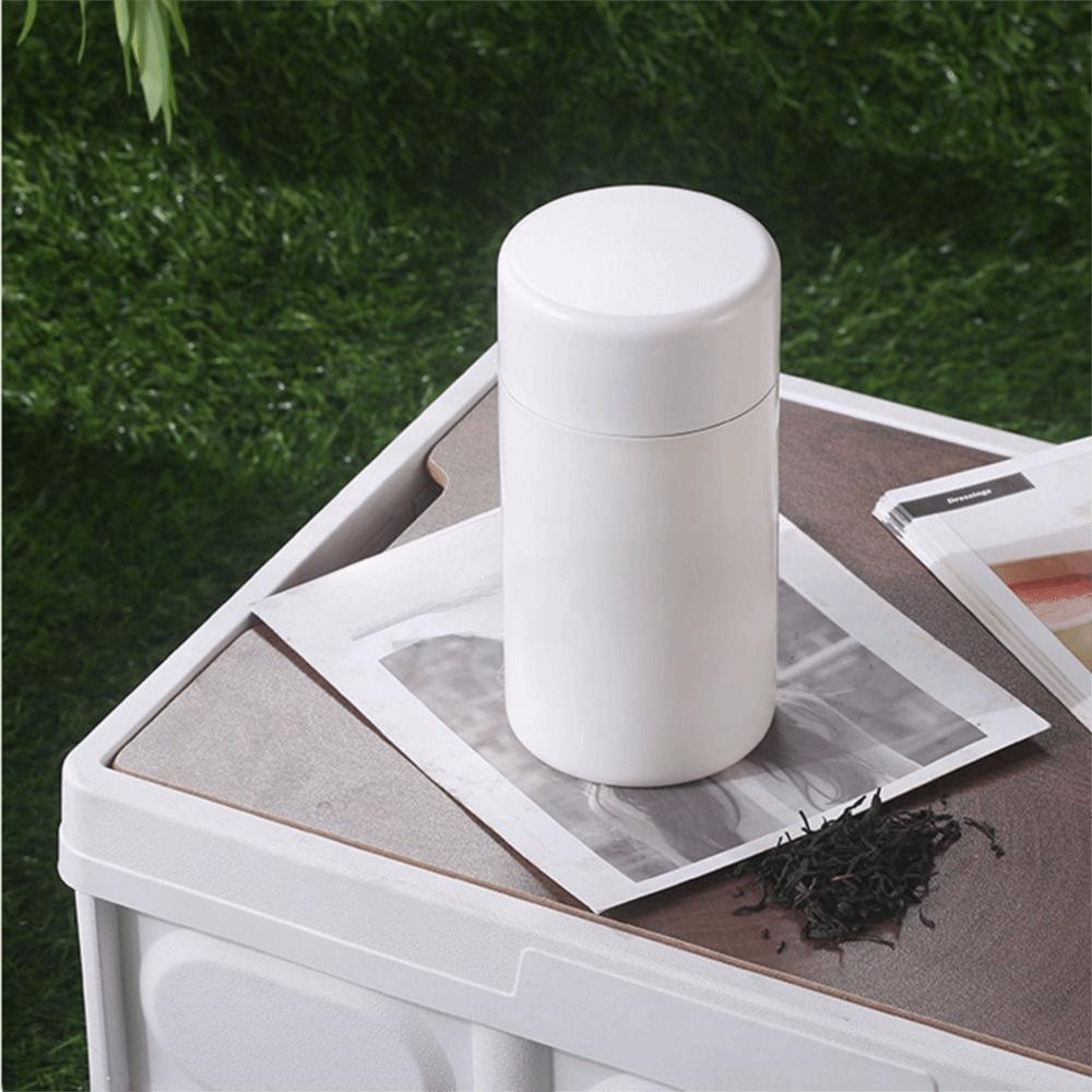 Airtight Seal Stainless Steel Tea Canister Stainless Steel Food Sealed Containers  Loose Tea