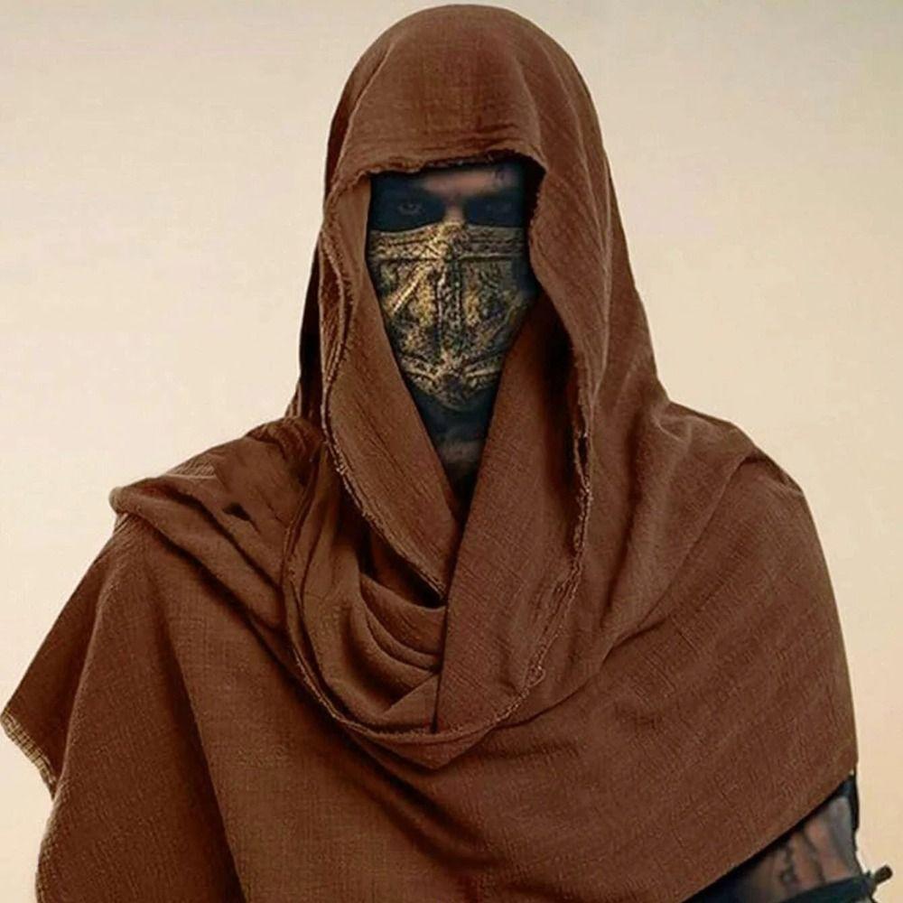 Vintage Hood Renaissance Costume Cape Shoulder Cape Halloween Masquerade Cape Cosplay Costume