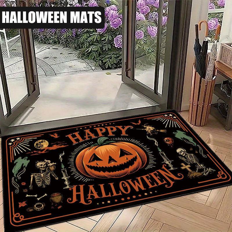 New Halloween Wicked Witch Entrance Door Decorative Floor Mat Water-absorbing and wear-resistant atmosphere floor mat