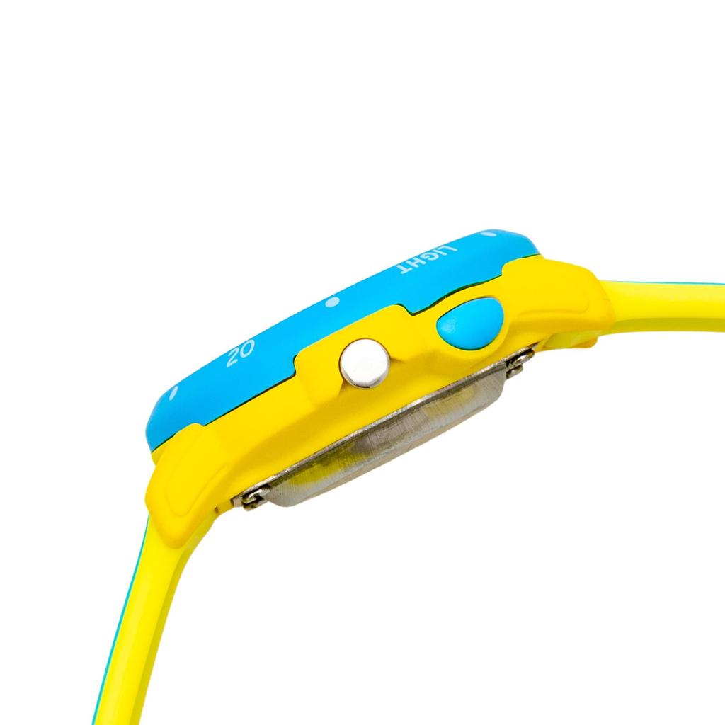 Klefer Children's Analog Watch, 10 ATM Water Resistance, EL Light, Multi-Function, Cute, Simple Design with Urethane Strap, Blue, T-SPORTS, Kids