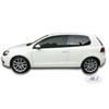 Déflecteurs d'air - J&amp;J AUTOMOTIVE - Volkswagen Golf 6 - Fumé - Acrylique renforcé - Installation facile