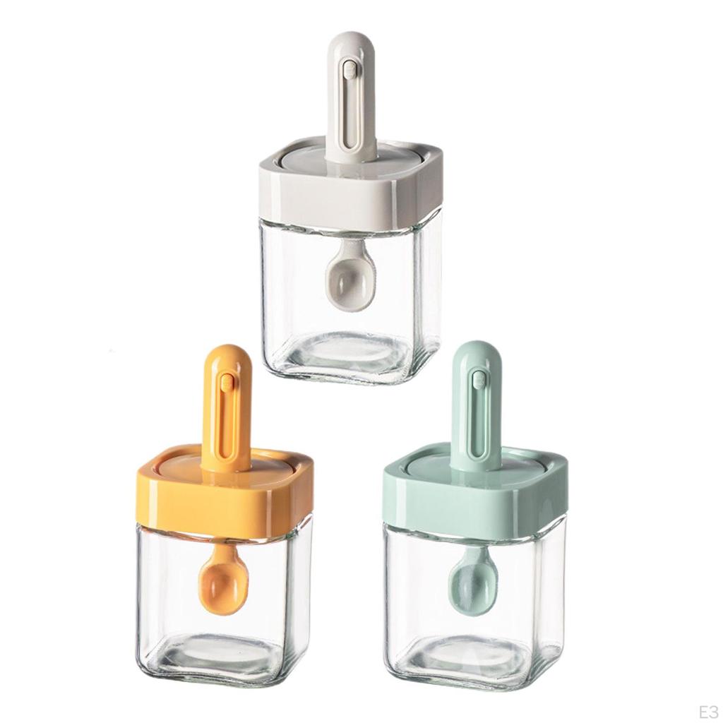 Gewürzglas Gewürzküchenzubehör Konservenglas mit Deckel Honigtopf Multifunktion