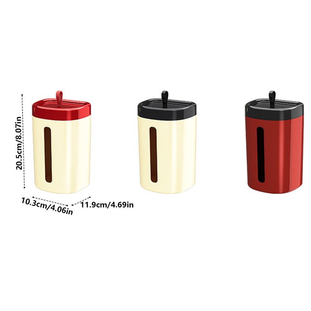 Space-Saving Hanging Paper Dispenser Removable Desktop Tissue Case Restroom Decoration