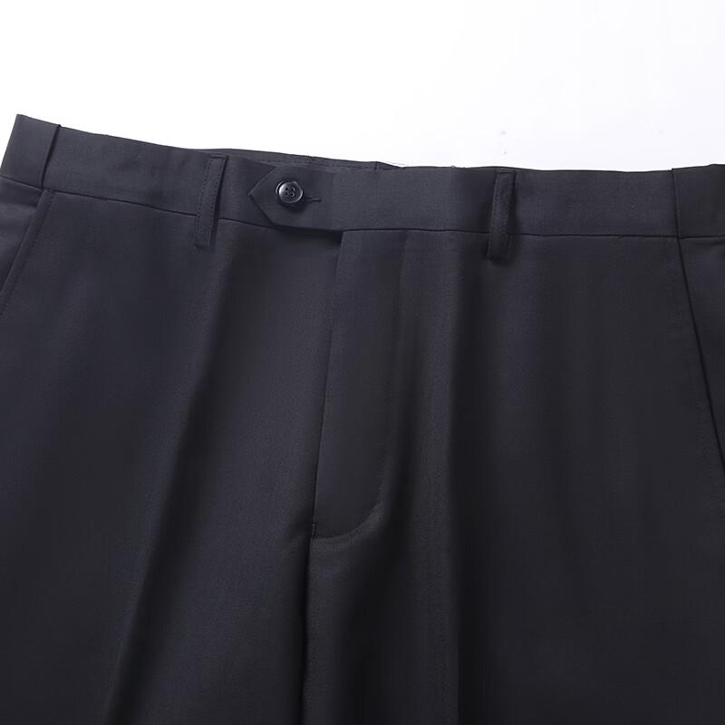 Completo da Uomo Hengyuanxiang 100% Lana Pregiata Slim-Fit