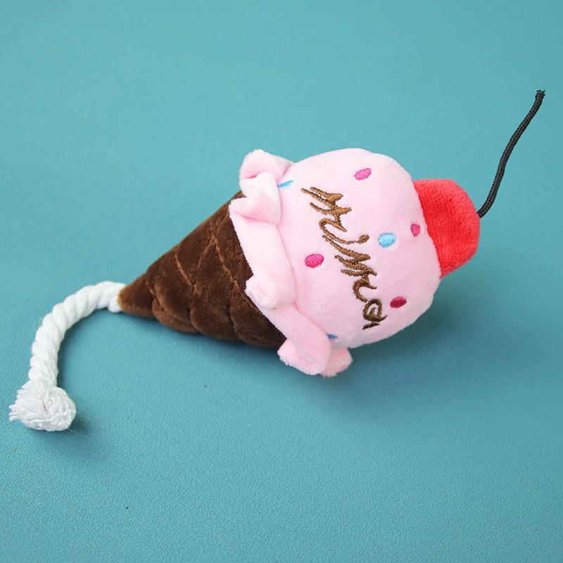 Bite-Resistant Teething Plush Dog Toy with Sound, Self-Play & Boredom Relief