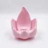 Zen Chinese Style Lotus Incense Burner 3D Printing Plastic Lotus Censer Holder 3 Hole Sleep Aid Lotus Tabletop Incense Base