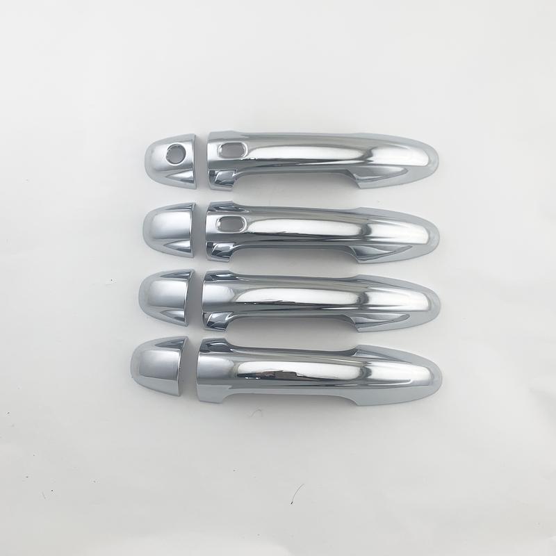 ABS Chrome Car Accessory 2016 2018    For Toyota Hilux Revo Fortuner Innova Door Handle Bowl Covers Trim Paste Style