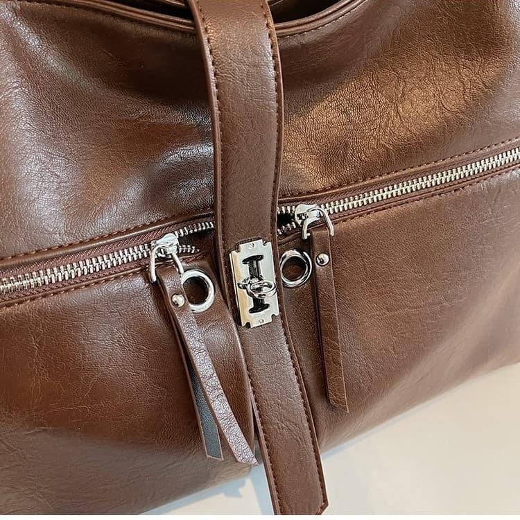 Neue Damen Vintage Unterarmtasche mit großer Kapazität Tragetasche