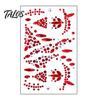 Waterproof Gem Makeup Decals Halloween Scar Face Stickers, Rhinestone Wound Body Art Glow In The Dark Party Gems Decals, Self Adhesive Temporary