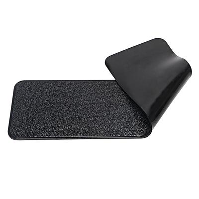 Car Dashboard Sticky Pad Anti-slip Mat For Phone Non-Slip Mat Holder For GPS Car Interior Black Gel Magic PU Leather Texture