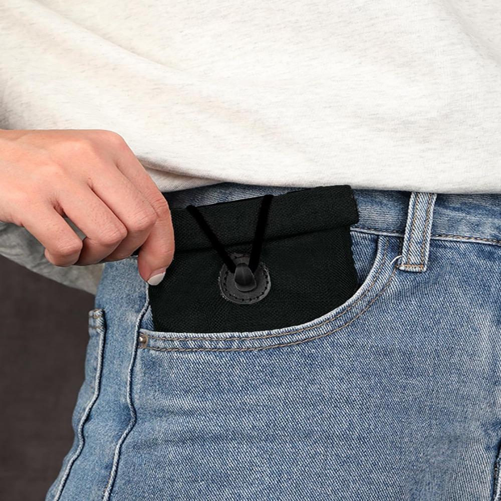 Black Signal Blocking Bag Oxford Cloth Car Key Bag Car Pouch Faraday Bags  for Car Keys