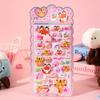 8pcs 3D Cute Animal Buttocks Stickers Cat Rabbit Panda Stress Puffy Squishy Sticker for Scrapbook Phone Decoration Decal