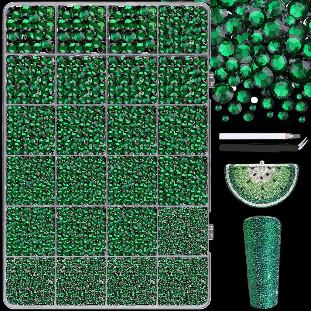 Hot Sale AB Color Flat-Bottom Jelly Rhinestones for DIY Clothing, Mugs, Nail Art, and Phones - 3/4/5mm