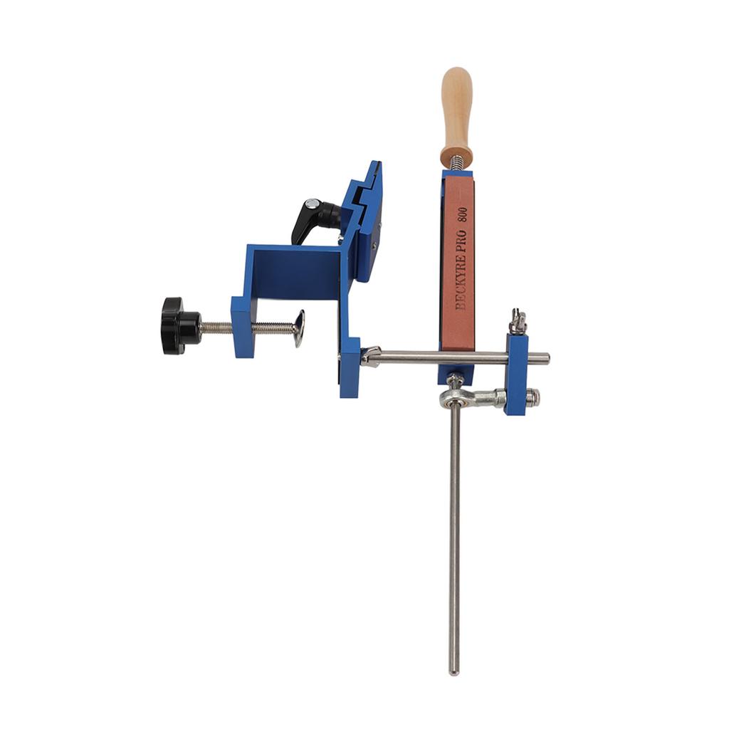 Kitchen Knife Sharpener System with 4 Whetstones Professional Flip Fixed Angle Stainless Steel