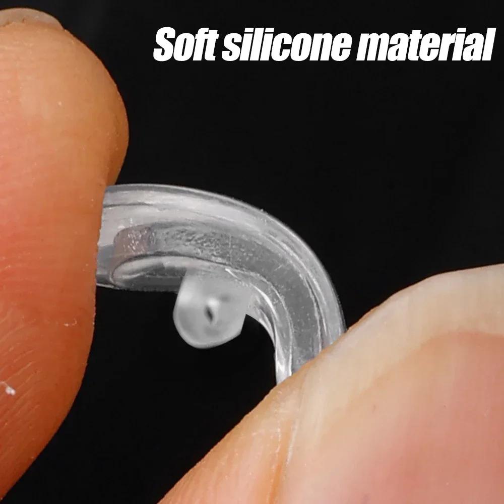 20sets Silicone Nose Pads for Glasses with Screwdriver Soft Air Chamber Eyeglasses Anti-slip Nose Pad Screw Replace Repair Tools