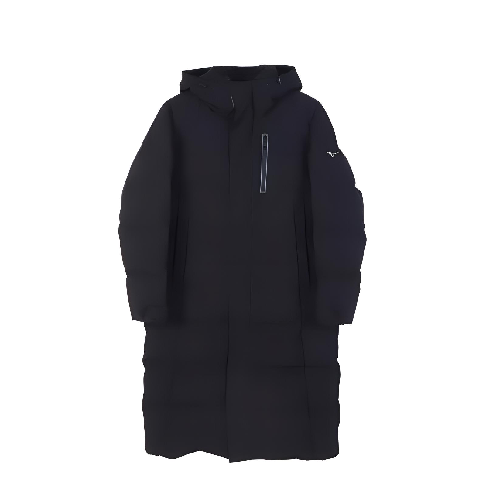 

Mizuno Essential Series Comfortable Warm Hooded Long Sleeve Down Jacket Unisex Outerwear Black K2CN44AA-09 3XL