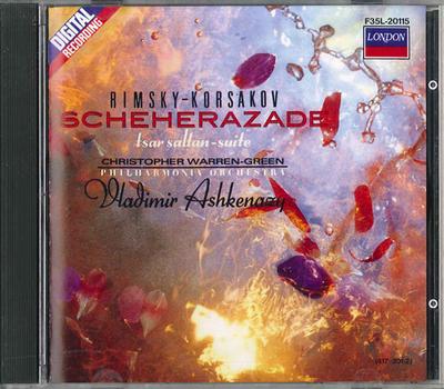 CD VLADIMIR ASHKENAZY - Rimsky Korsakov Sheherazade Etc F35L20115 POLYDOR Japan Classical Used