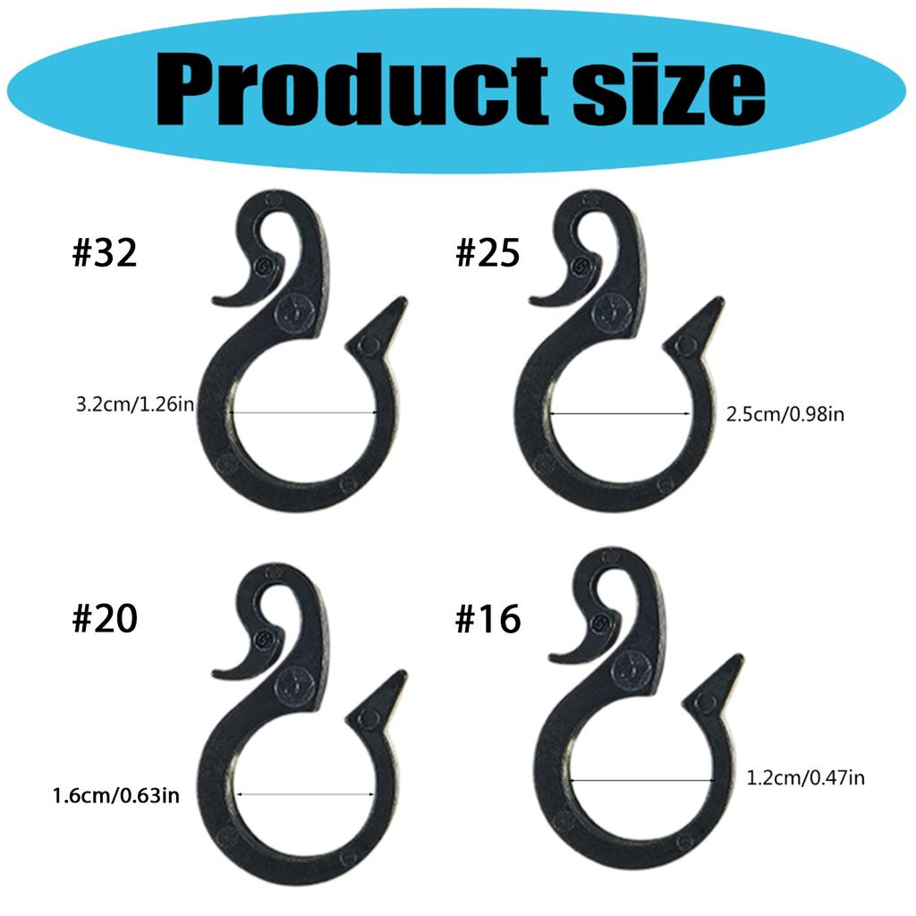 Set of 5 Hanging Hook For Drip Irrigation Tubing Fixing Clips Outdoor Gardening Watering Systems Hose Clamps Fasteners