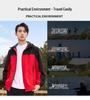 Unisex Winddichte Wasserdichte Colorblock Jacke für Frühling & Herbst