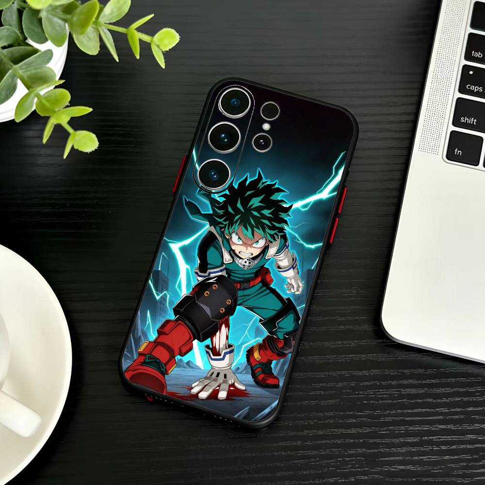 Katsuki Bakugo Hero Academia Phone Case For Samsung S26,S25,S24,S23,S22,S21,S20,Plus,Fe,Lite,Others Black Cover