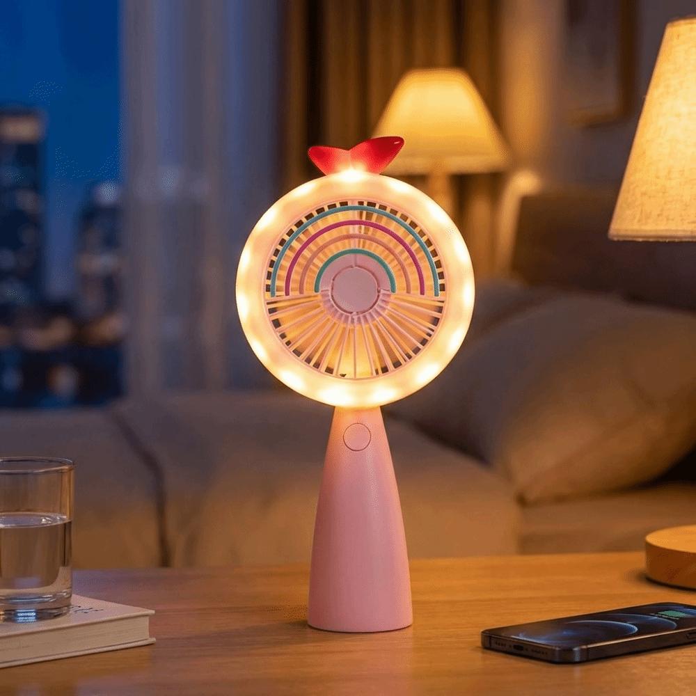 Compact Design Portable Handheld Mini Fan Desktop Cooling Fan Outdoor Activities